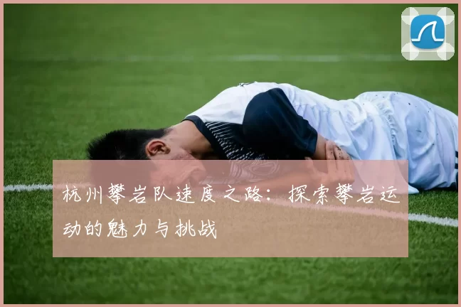 杭州攀岩队速度之路:探索攀岩运动的魅力与挑战