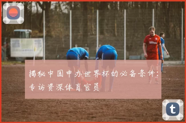 揭秘中国申办世界杯的必备条件:专访资深体育官员