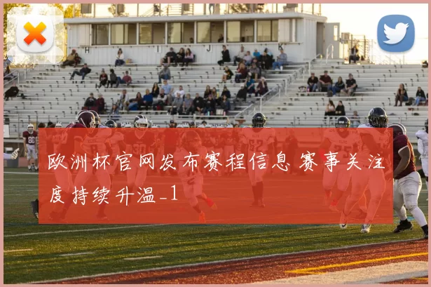 欧洲杯官网发布赛程信息 赛事关注度持续升温_1